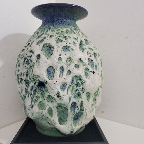 Gary Beaumont Art Studio Pottery Unique Large Vessel/Vase
